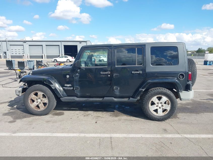 2008 Jeep Wrangler Unlimited Sahara VIN: 1J4GA59128L652630 Lot: 43386217