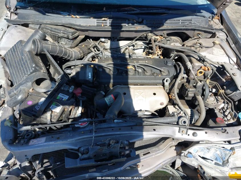 2000 Honda Accord 2.3 Ex VIN: 1HGCG5651YA087794 Lot: 43386222