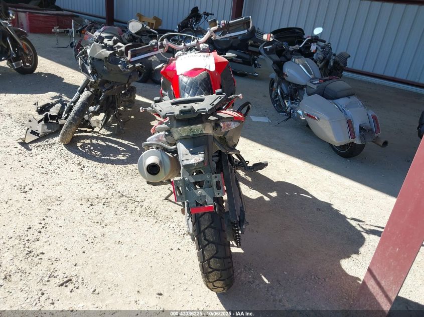 2015 BMW F800 Gs VIN: WB10B120XFZL07237 Lot: 43386225