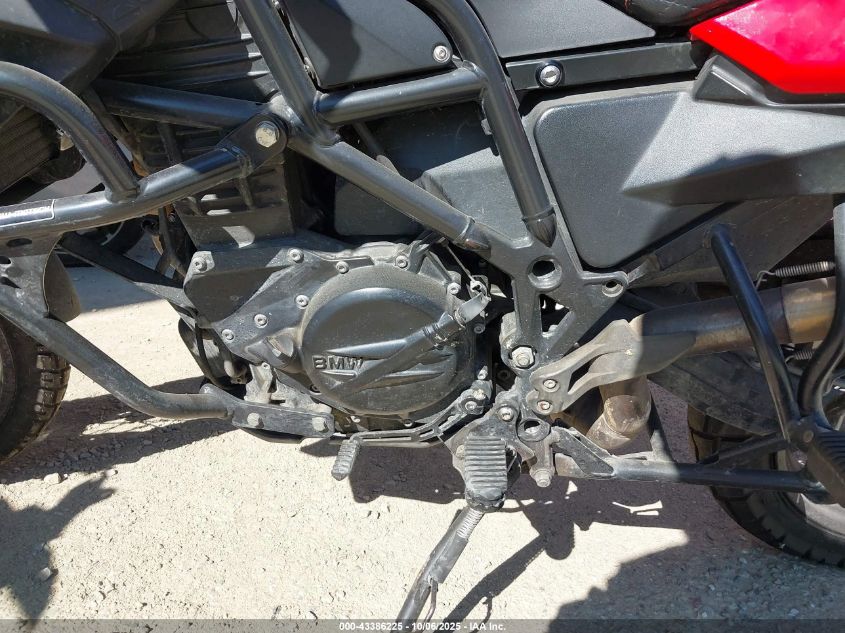 2015 BMW F800 Gs VIN: WB10B120XFZL07237 Lot: 43386225