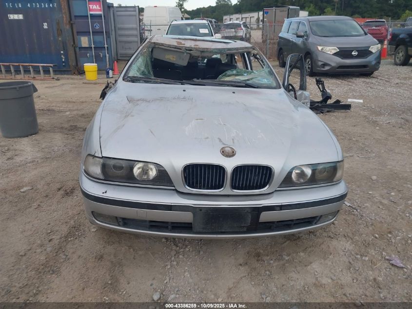 2000 BMW 528 I Automatic VIN: WBADM6346YGU19610 Lot: 43386259