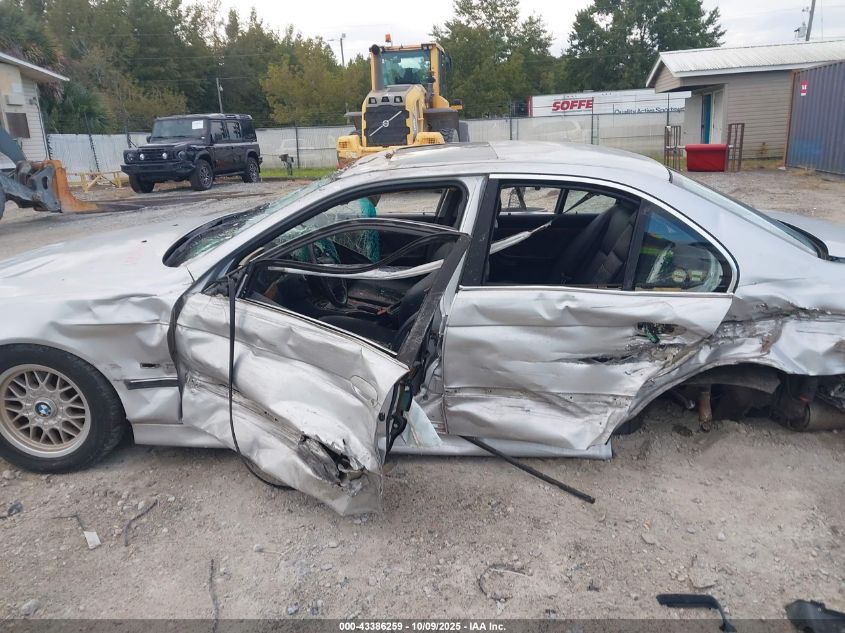 2000 BMW 528 I Automatic VIN: WBADM6346YGU19610 Lot: 43386259