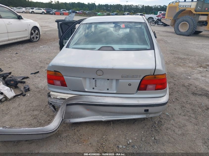 2000 BMW 528 I Automatic VIN: WBADM6346YGU19610 Lot: 43386259