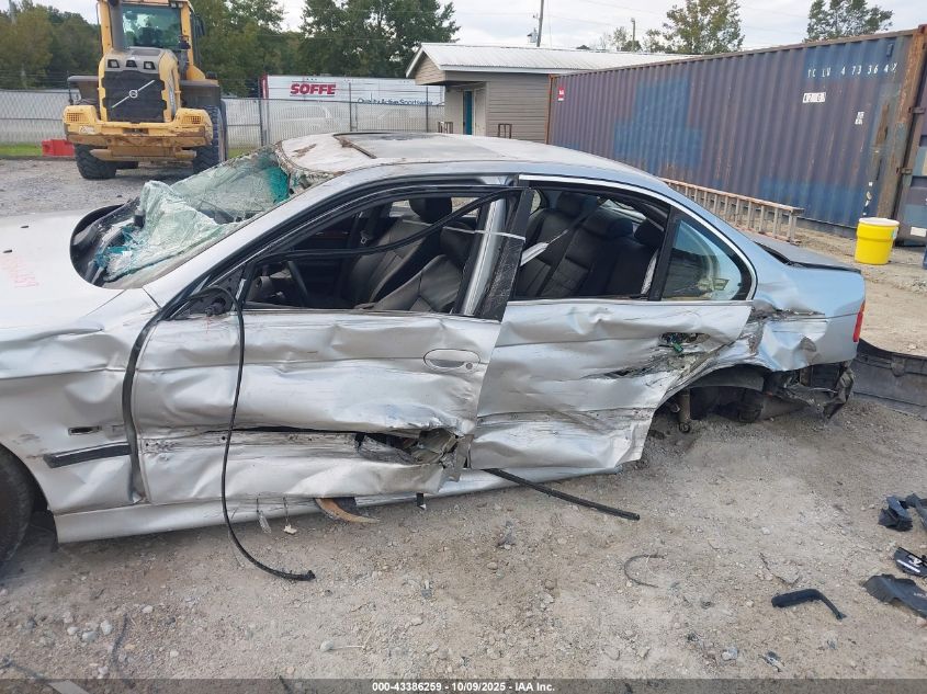 2000 BMW 528 I Automatic VIN: WBADM6346YGU19610 Lot: 43386259