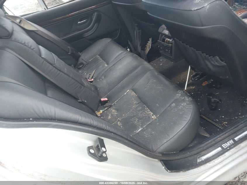 2000 BMW 528 I Automatic VIN: WBADM6346YGU19610 Lot: 43386259