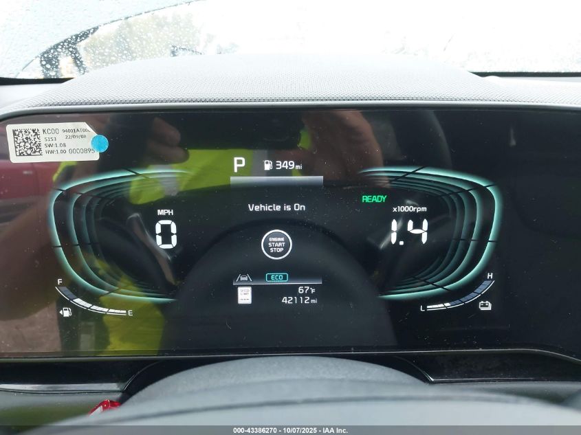 2023 Kia Niro Ex VIN: KNDCR3LE3P5056538 Lot: 43386270