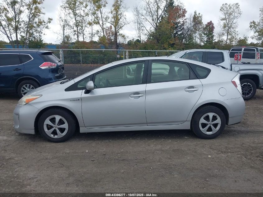 2012 Toyota Prius Four VIN: JTDKN3DU0C1520335 Lot: 43386277