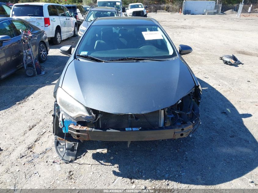 2015 Toyota Corolla S VIN: 2T1BURHE6FC351091 Lot: 43386287