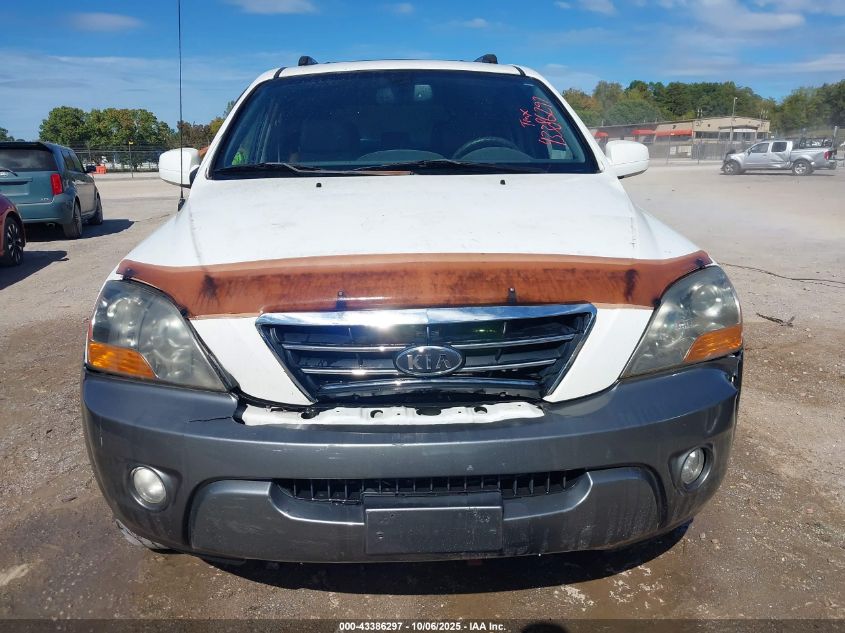 2007 Kia Sorento Ex VIN: KNDJD736075697023 Lot: 43386297