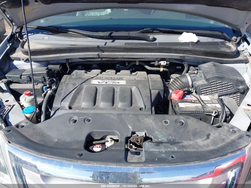 2010 Honda Odyssey Ex-L VIN: 5FNRL3H69AB018315 Lot: 43386299