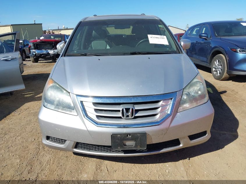2010 Honda Odyssey Ex-L VIN: 5FNRL3H69AB018315 Lot: 43386299