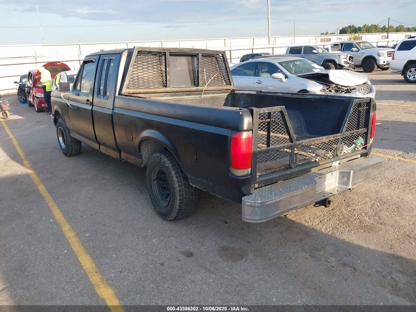 1989 Ford F150 black pickup gasoline 1FTEX15N1KKA01967 photo #4