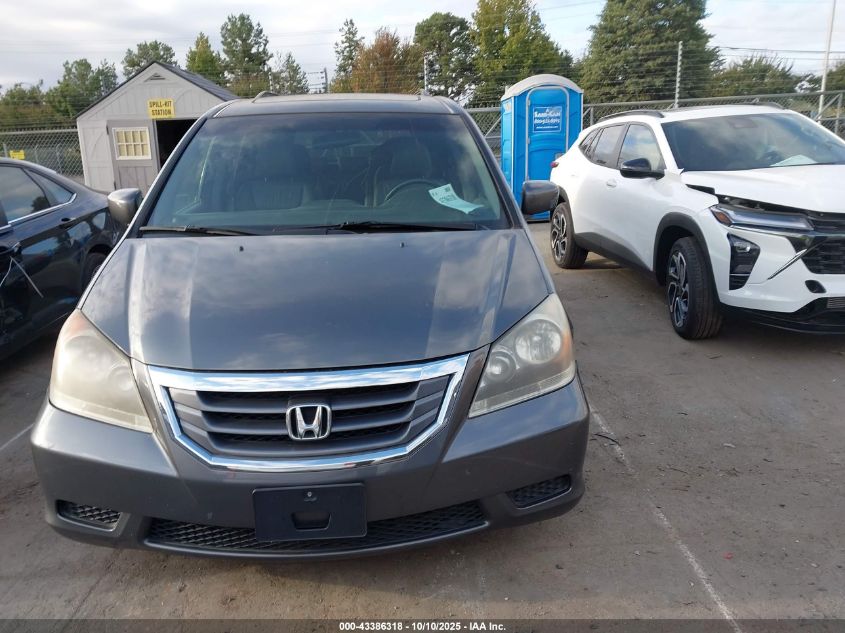 2010 Honda Odyssey Ex-L VIN: 5FNRL3H70AB062132 Lot: 43386318