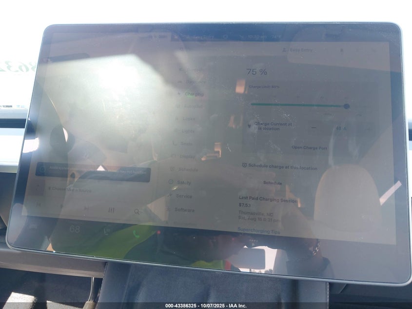 2023 Tesla Model Y Awd/Long Range Dual Motor All-Wheel Drive VIN: 7SAYGDEE7PA152458 Lot: 43386325