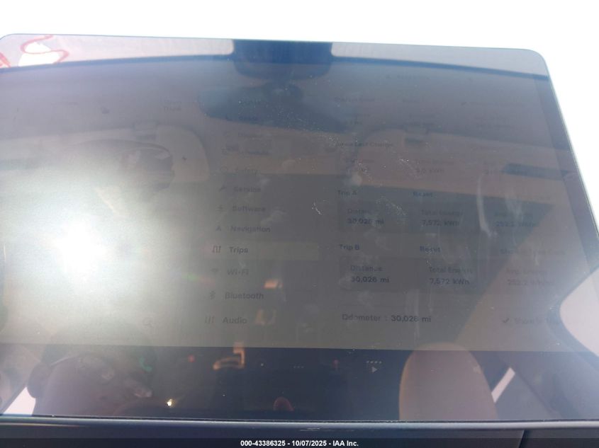 2023 Tesla Model Y Awd/Long Range Dual Motor All-Wheel Drive VIN: 7SAYGDEE7PA152458 Lot: 43386325