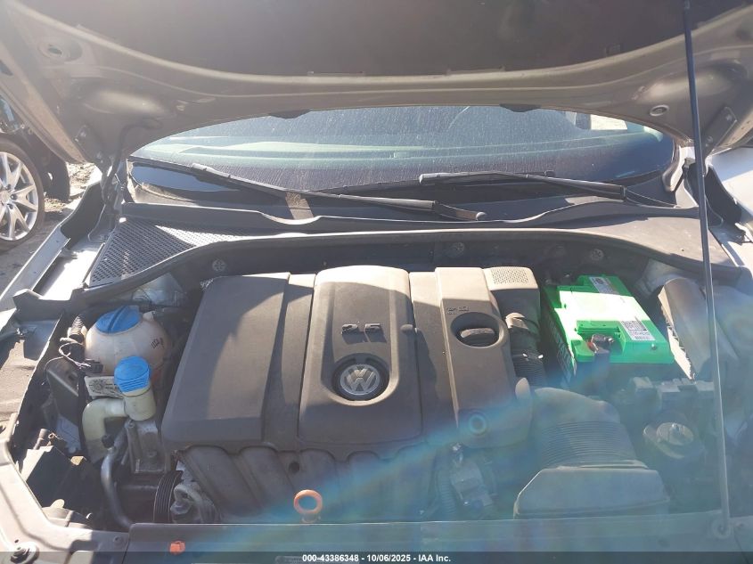 2012 Volkswagen Passat 2.5L Se VIN: 1VWBP7A3XCC085774 Lot: 43386348