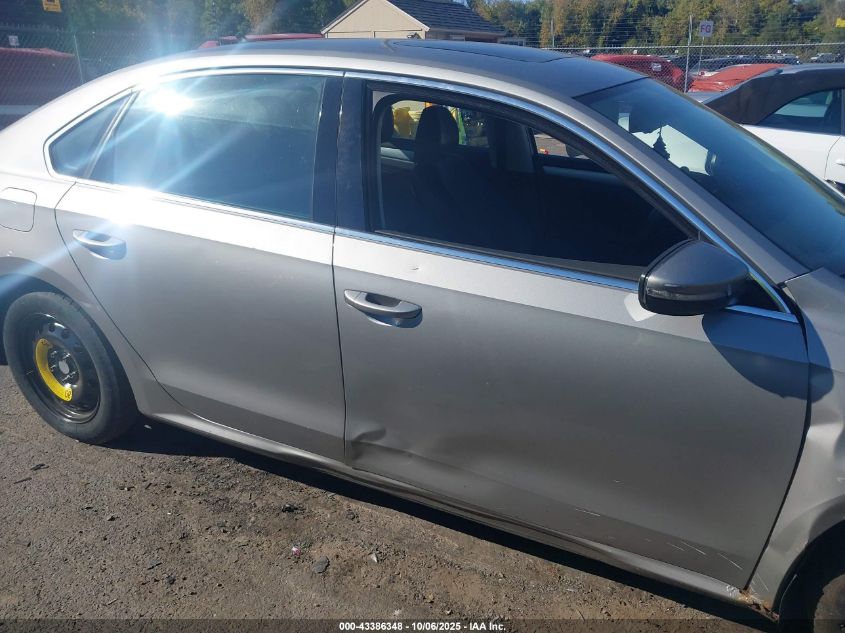 2012 Volkswagen Passat 2.5L Se VIN: 1VWBP7A3XCC085774 Lot: 43386348