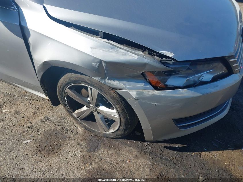 2012 Volkswagen Passat 2.5L Se VIN: 1VWBP7A3XCC085774 Lot: 43386348