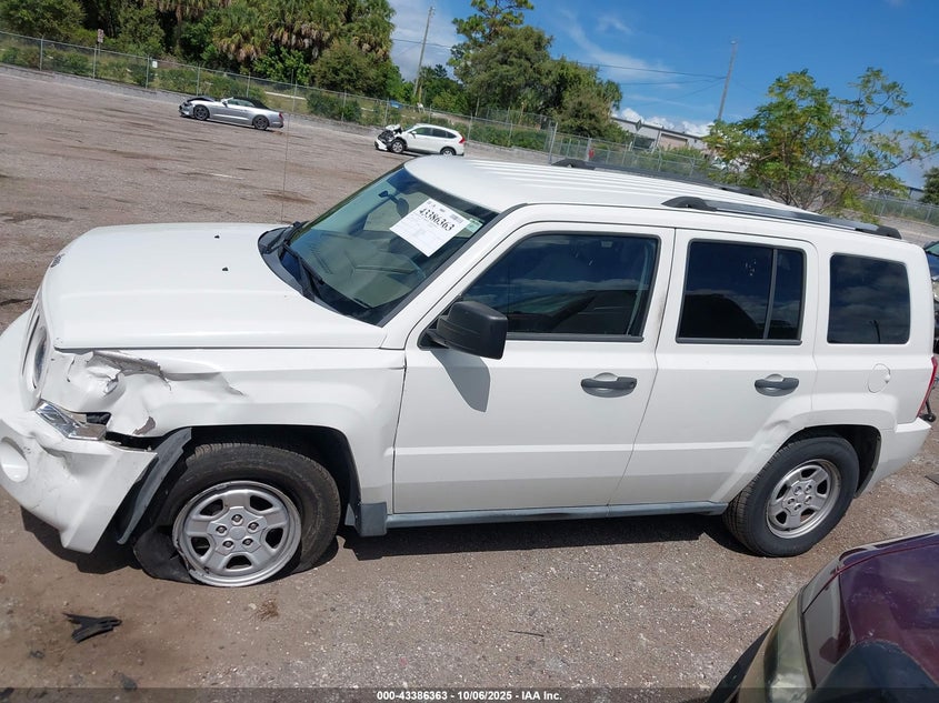 2007 Jeep Patriot Sport VIN: 1J8FT280X7D398217 Lot: 43386363