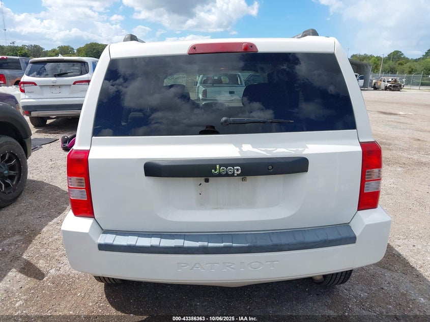 2007 Jeep Patriot Sport VIN: 1J8FT280X7D398217 Lot: 43386363