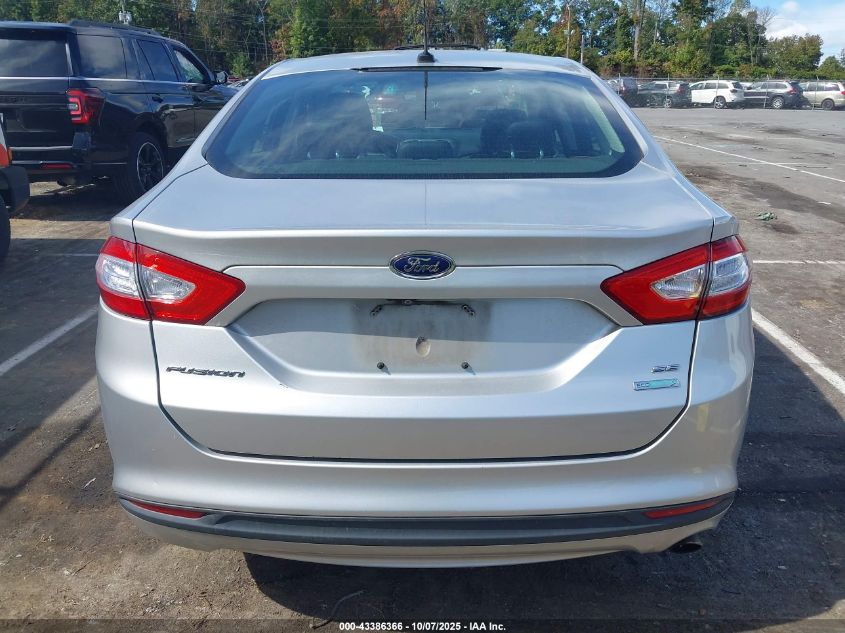 2016 Ford Fusion Se VIN: 3FA6P0HD4GR292796 Lot: 43386366