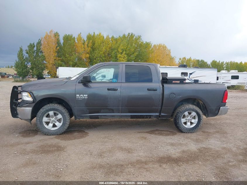 2022 Ram 1500 Classic Tradesman 4X4 5'7 Box VIN: 3C6RR7KG8NG211389 Lot: 43386404