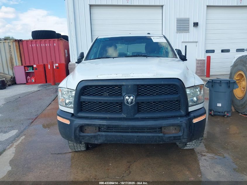 2013 Ram 2500 Tradesman VIN: 3C6TR5HT8DG568942 Lot: 43386414