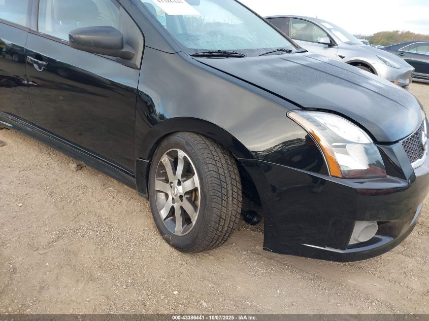 2012 Nissan Sentra 2.0 Sr VIN: 3N1AB6AP2CL639357 Lot: 43386441