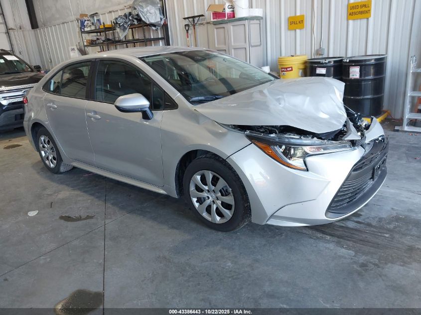 2025 TOYOTA COROLLA LE - 5YFB4MDE7SP296573
