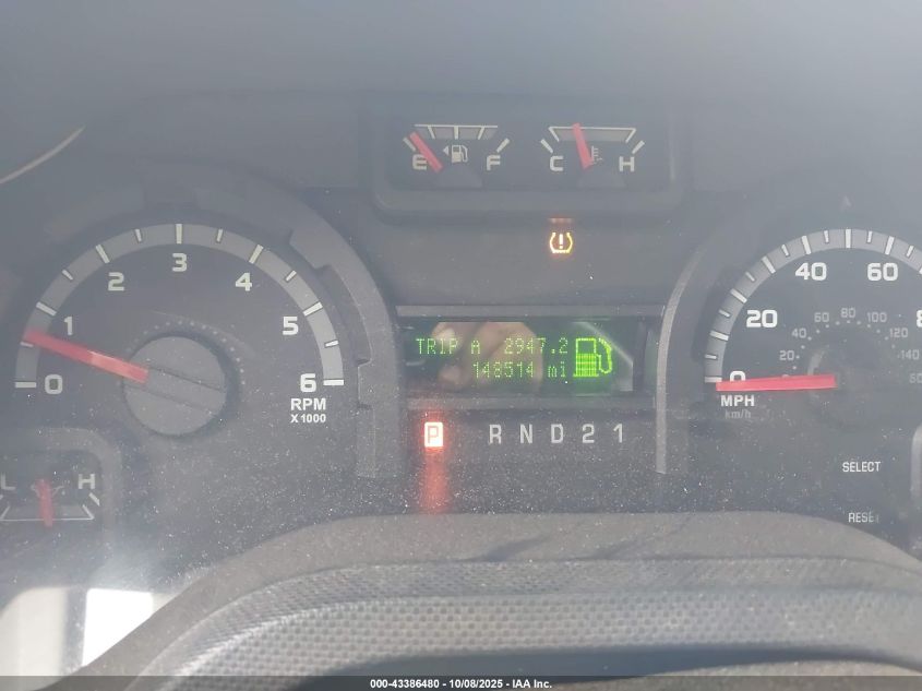 2011 Ford E-250 Commercial VIN: 1FTNE2EL7BDA14544 Lot: 43386480