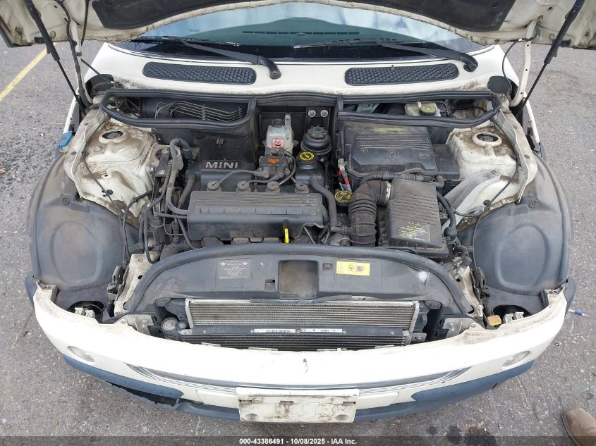 2003 Mini Cooper VIN: WMWRC33453TC48200 Lot: 43386491