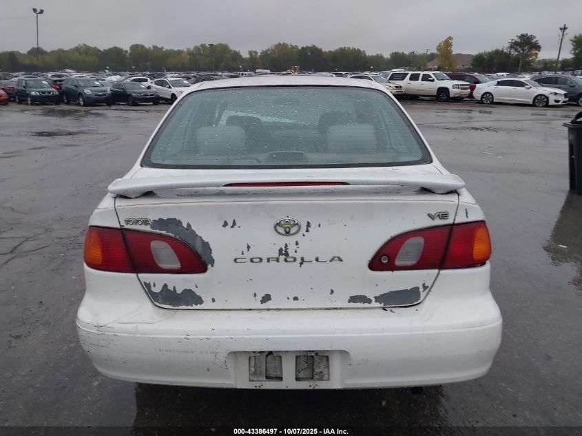 1998 Toyota Corolla Ve VIN: 1NXBR12E2WZ048772 Lot: 43386497