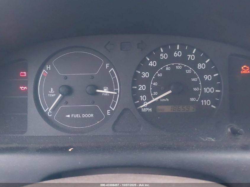 1998 Toyota Corolla Ve VIN: 1NXBR12E2WZ048772 Lot: 43386497