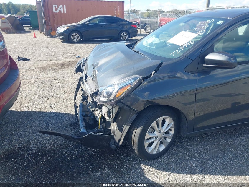 2021 Chevrolet Spark Fwd 1Lt Automatic VIN: KL8CD6SA7MC723996 Lot: 43386502