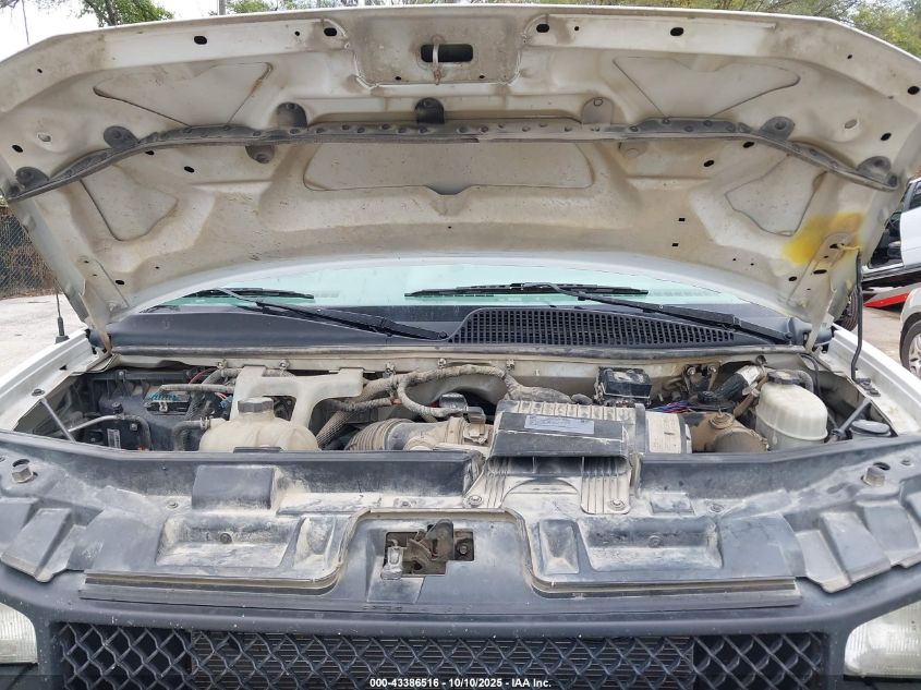 2017 Chevrolet Express 2500 Work Van VIN: 1GCWGAF12H1157370 Lot: 43386516