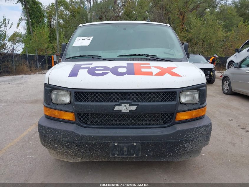 2017 Chevrolet Express 2500 Work Van VIN: 1GCWGAF12H1157370 Lot: 43386516