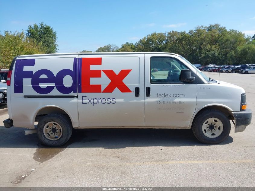 2017 Chevrolet Express 2500 Work Van VIN: 1GCWGAF12H1157370 Lot: 43386516
