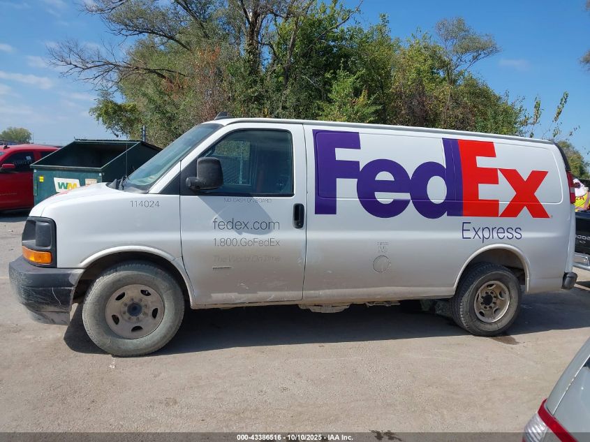 2017 Chevrolet Express 2500 Work Van VIN: 1GCWGAF12H1157370 Lot: 43386516