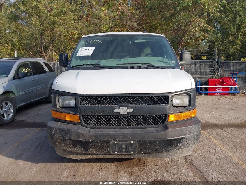 2017 Chevrolet Express 2500 Work Van VIN: 1GCWGAF12H1157370 Lot: 43386516