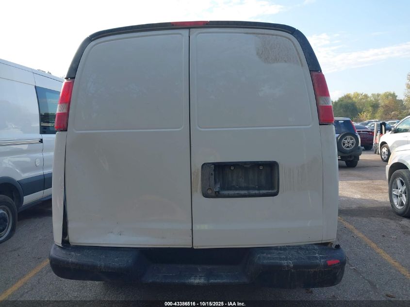 2017 Chevrolet Express 2500 Work Van VIN: 1GCWGAF12H1157370 Lot: 43386516