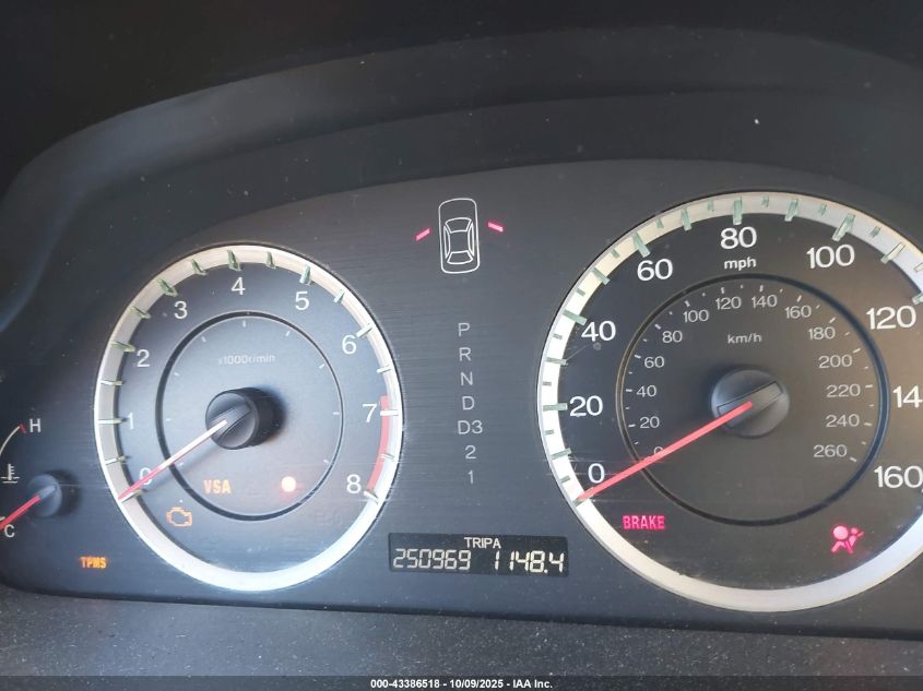 2010 Honda Accord 3.5 Ex VIN: 1HGCP3F74AA011191 Lot: 43386518