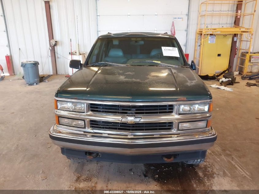 1996 Chevrolet Tahoe K1500 VIN: 1GNEK13R4TJ354352 Lot: 43386527