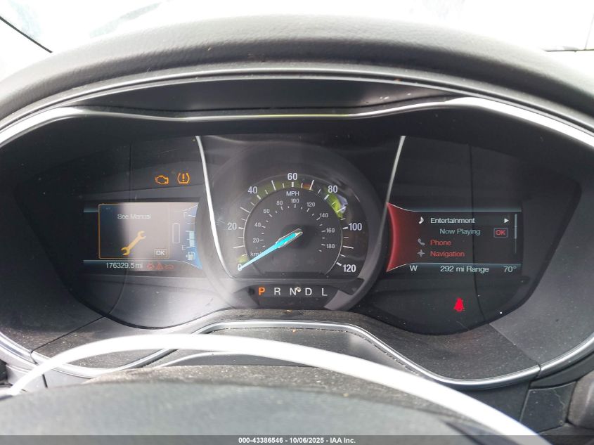 2015 Ford Fusion Energi Titanium VIN: 3FA6P0SU1FR147299 Lot: 43386546