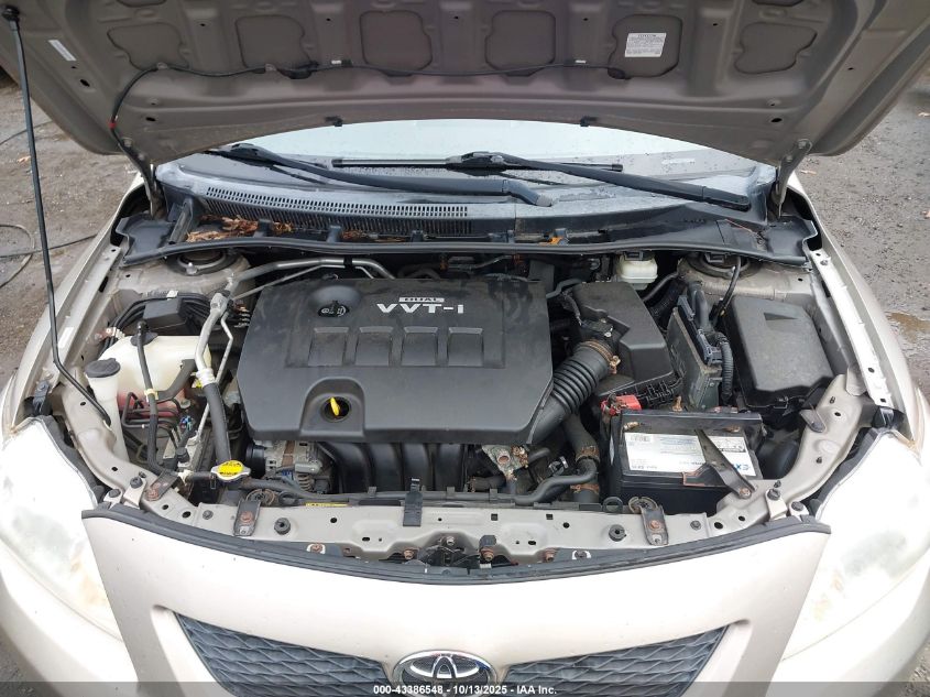 2010 Toyota Corolla Le VIN: 1NXBU4EEXAZ179338 Lot: 43386548