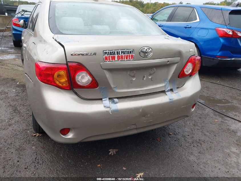 2010 Toyota Corolla Le VIN: 1NXBU4EEXAZ179338 Lot: 43386548