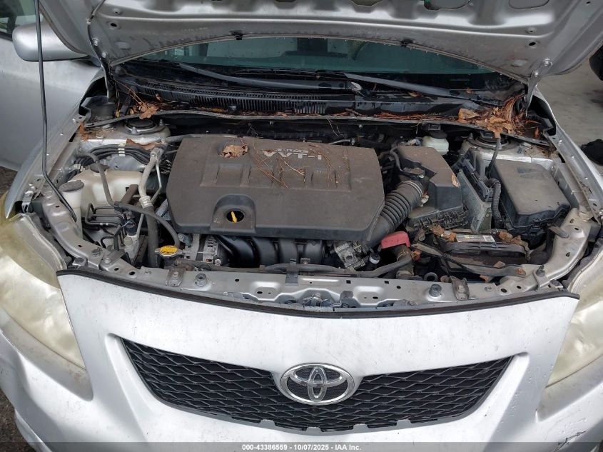 2010 Toyota Corolla Le VIN: JTDBU4EE7AJ072379 Lot: 43386559