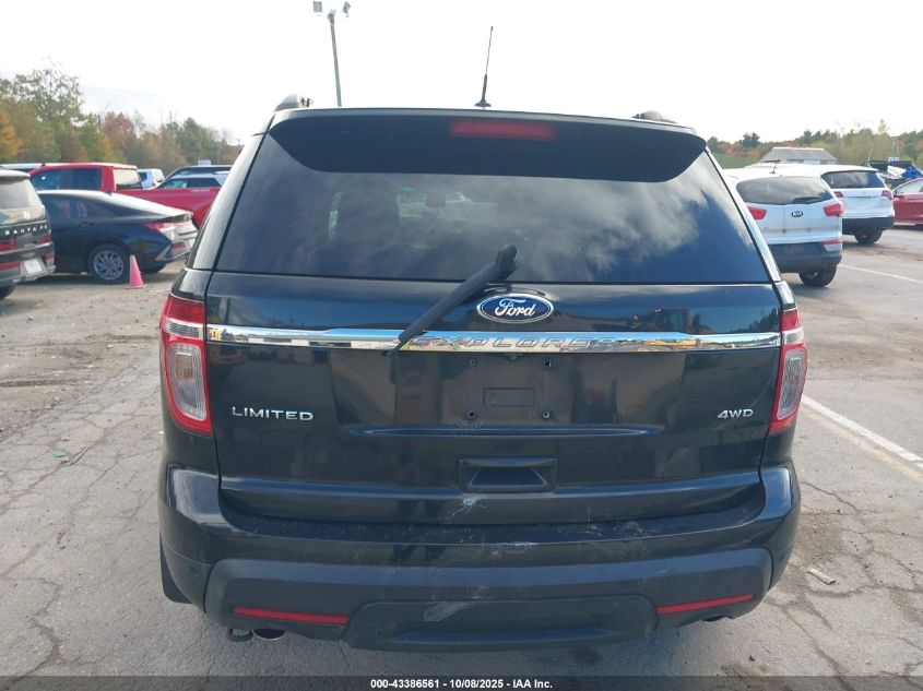 2013 Ford Explorer Limited VIN: 1FM5K8F83DGA19758 Lot: 43386561