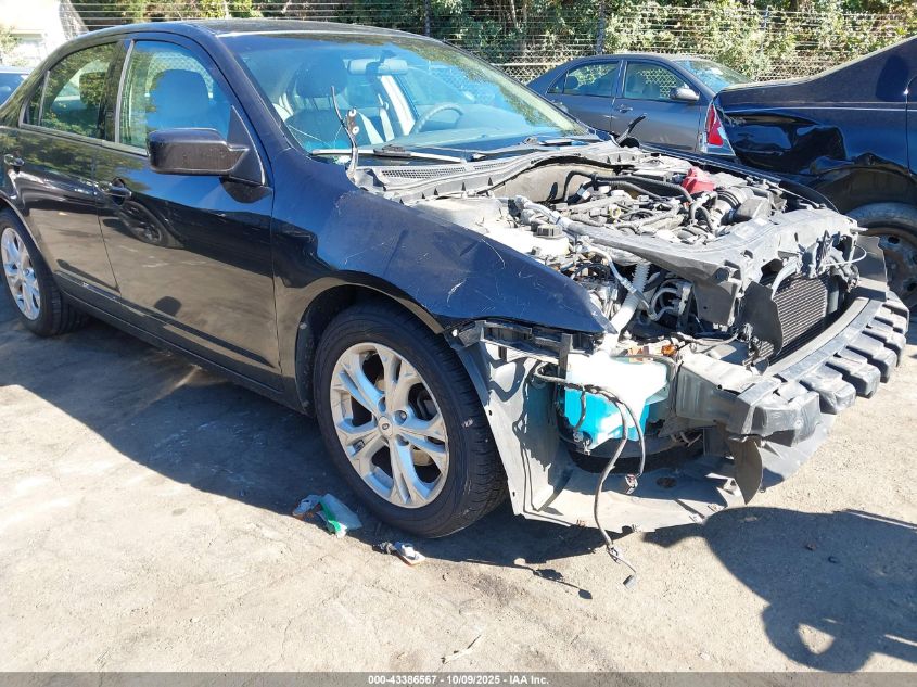 2012 Ford Fusion Se VIN: 3FAHP0HA5CR196796 Lot: 43386567