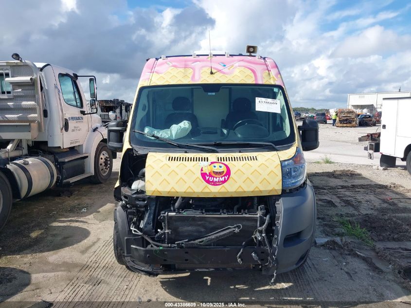 2018 Ram Promaster 2500 High Roof 159 Wb VIN: 3C6TRVDG6JE124684 Lot: 43386609