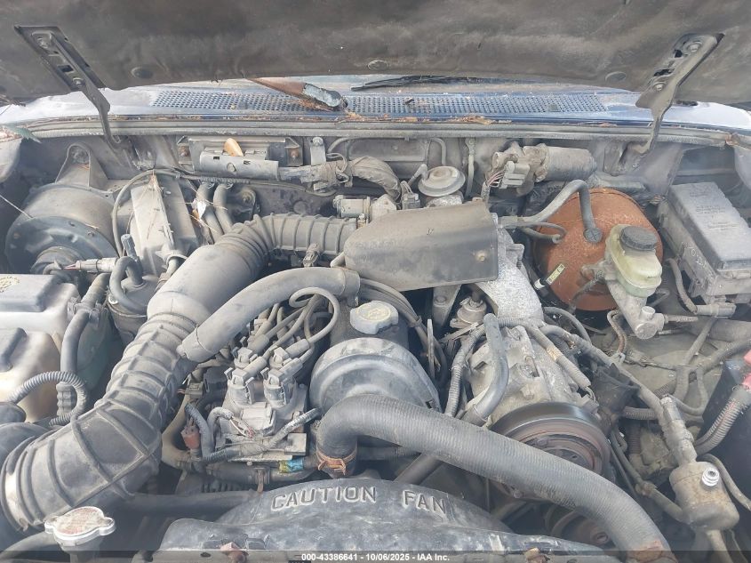 1997 Ford Ranger Xl/Xlt VIN: 1FTCR14A5VPA60642 Lot: 43386641